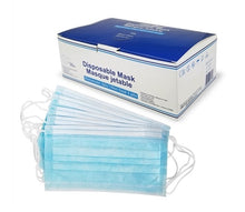 Load image into Gallery viewer, Masks – 3-Ply (Blue) Adult – 50-ct

