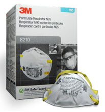 Load image into Gallery viewer, 3M® 8210 N95 Respirator Masks – 20-ct
