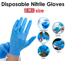 Load image into Gallery viewer, Intco® Advancare™ (Blue) Nitrile Gloves – 100-ct
