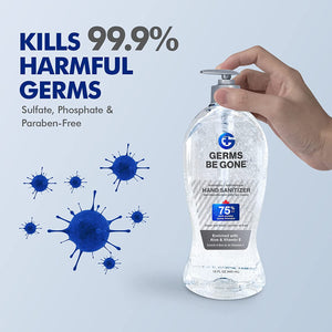 Germs Be Gone® Clear Gel Sanitizer – 1L