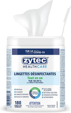 Load image into Gallery viewer, Zytec® Healthcare All in One Disinfecting Wipes – 180-ct
