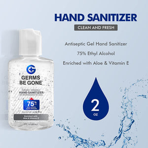 Germs Be Gone® Clear Gel Sanitizer –  59mL