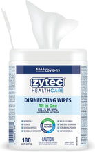 Load image into Gallery viewer, Zytec® Healthcare All in One Disinfecting Wipes – 180-ct
