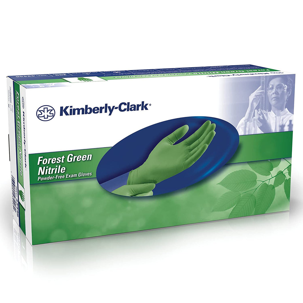 Kimberly Clark® (Forest Green) Nitrile Gloves – 200-ct