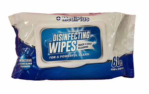 MediPlus® Disinfecting Wipes – 60-ct