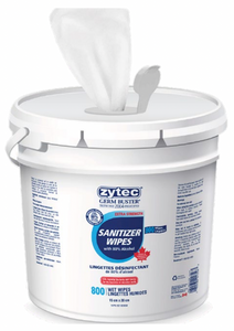Zytec® Extra Strength Hand Sanitizing Wipes – 800-ct