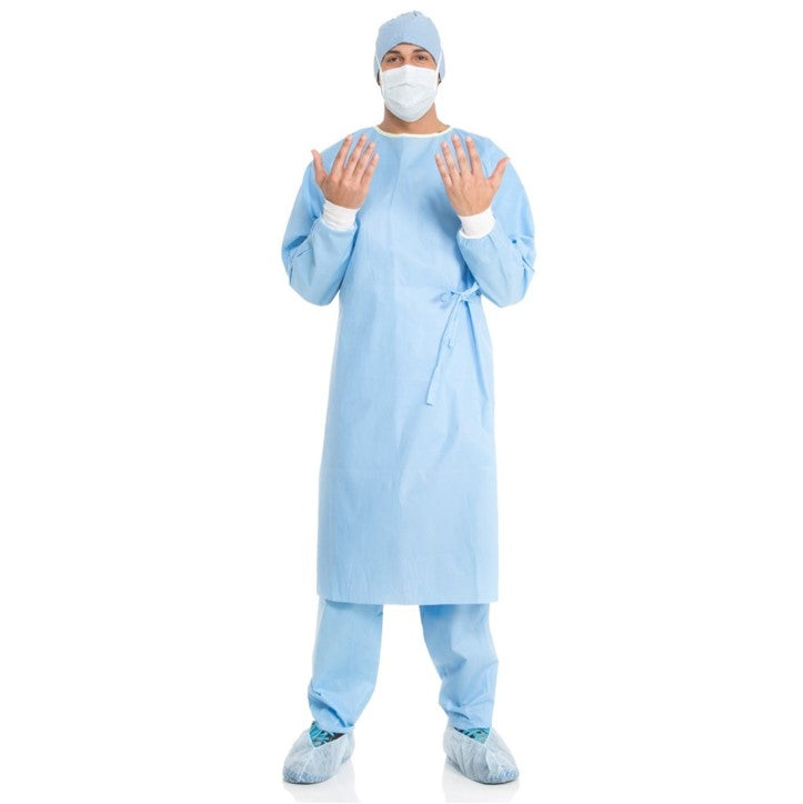 Isolation Gown L2 (Blue) Adult – 1-ct