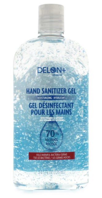 Delon+ Hand Sanitizer Gel – 725 mL
