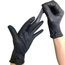 Load image into Gallery viewer, Intco® Touchflex™ (Black) Nitrile Gloves – 100-ct

